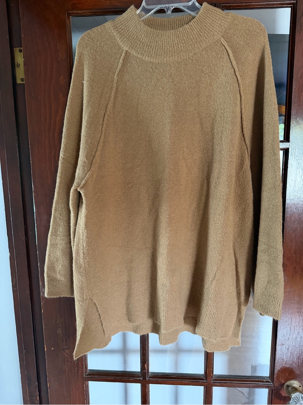 Calvin Klein Camel Turtleneck Pullover Sweater